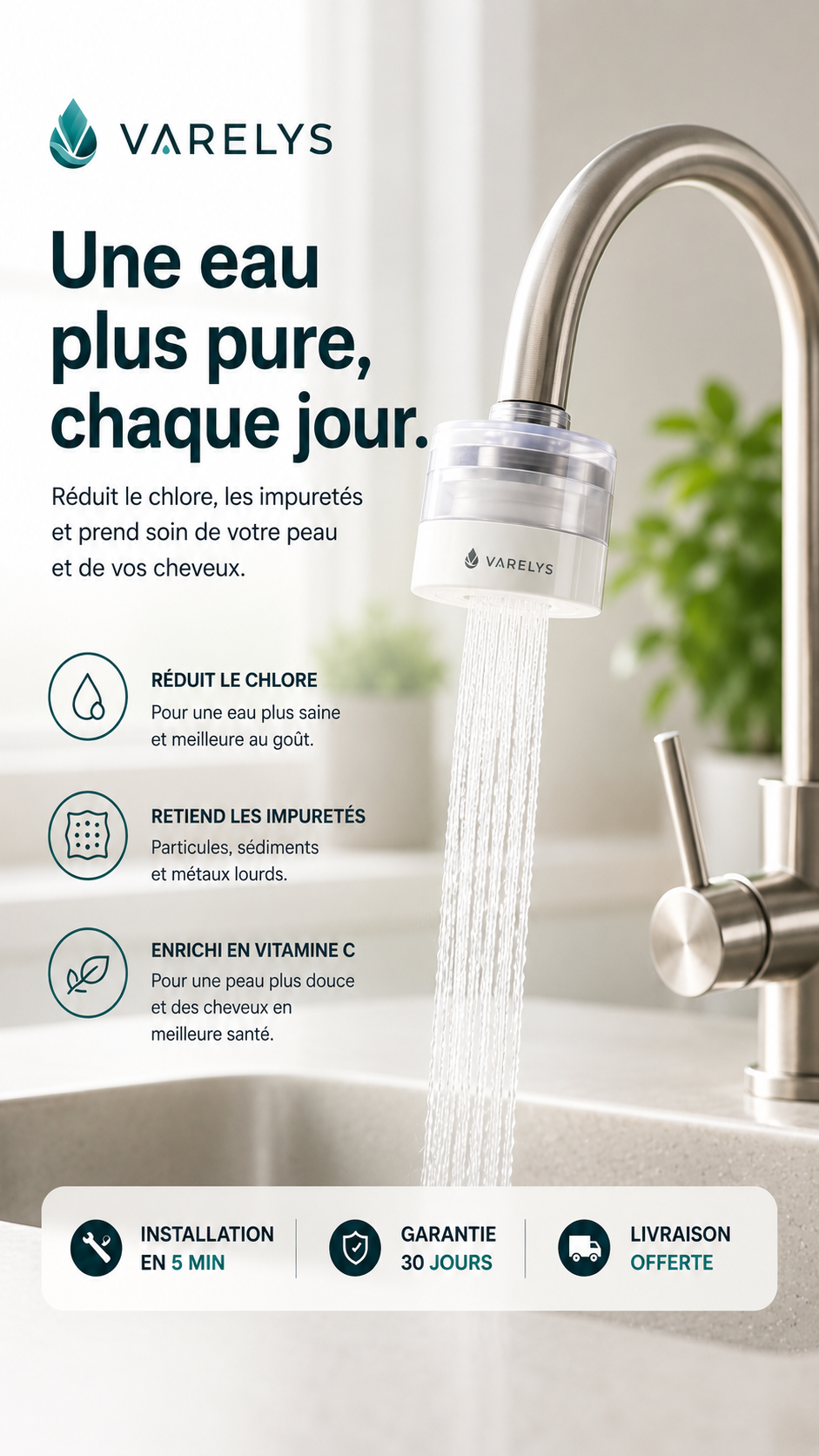 Filtre à eau VARELYS